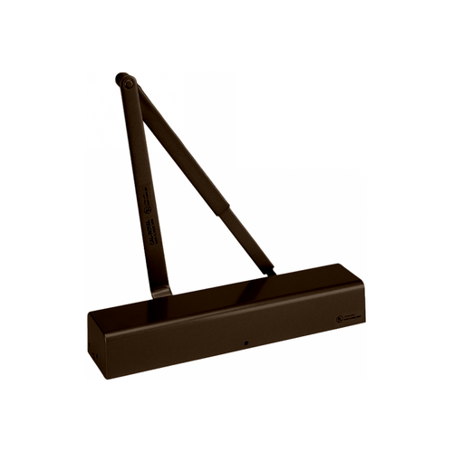 Cal-Royal CR801 DURO Heavy Duty Hydraulic Door Closer, Cast Aluminum, Size 1-6, Dark Bronze