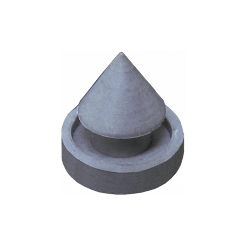 Cal-Royal DSM21 Rubber Door Silencer for Metal Frames, 1/2in, 200/Bag