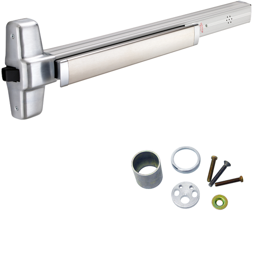 Von Duprin 99NL-OP-626-36 ALK Alarmed Rim Exit Device Nightlatch Cylinder Trim, 36in, Grade 1, Satin Chrome