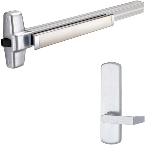 Von Duprin LD-99L-DT-626-36-RHR 06 KIT Less Dogging Rim Exit Device 996L-DT-06 Dummy Lever Trim RHR 36in Satin Chrome