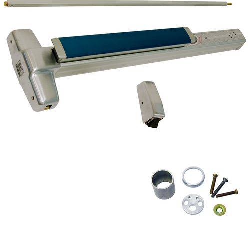 Von Duprin RX-9927NL-OP-626-48-LBR-ALK Alarmed Exit Device Kit with Nightlatch Trim, 48in x 84in, Satin Chrome