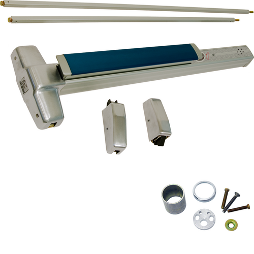 Von Duprin RX-9927NL-OP-626-36-ALK Alarmed RX SVR Exit Device with 110MD-NL-OP Nightlatch Trim, Satin Chrome