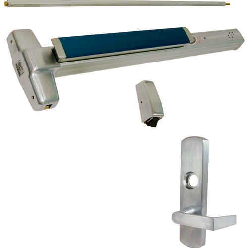 Von Duprin RX-9927L-NL-626-36-LBR-RHR-06-ALK Alarmed RX Exit Device 996L-NL-06 Nightlatch Lever Trim, Satin Chrome