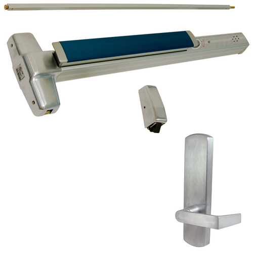 Von Duprin RX-9927L-BE-F-626-36-LBR-RHR-06-ALK Alarmed Fire-Rated Exit Device Kit with RX Switch 996L-BE-06 Trim, Satin Chrome