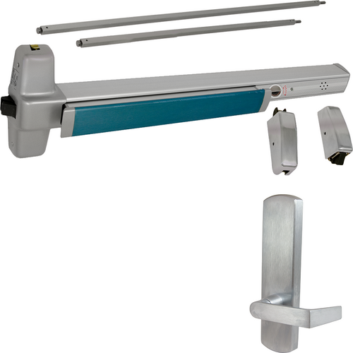 Von Duprin RX-9927L-BE-628-36-RHR-06-ALK Alarmed RX Exit Device with 996L-BE-06 Lever Trim, RHR, 36x84, Grade 1, Satin Alu