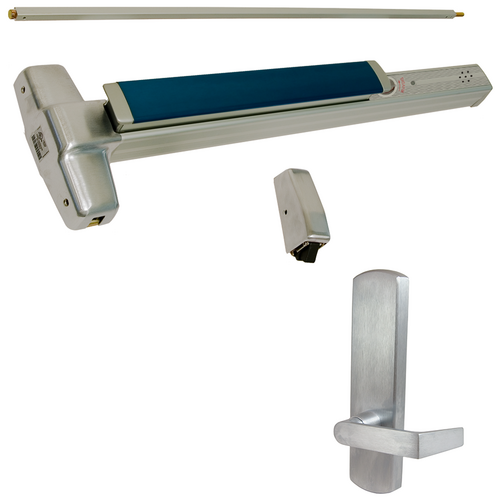 Von Duprin RX-9927L-BE-626-48-LBR-RHR-06-ALK Alarmed Exit Device Kit with RX Switch, 996L-BE-06 Trim, Satin Chrome, Grade 1