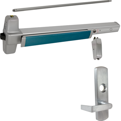 Von Duprin RX-9927L-628-36-LBR-LHR-06-ALK Alarmed RX Exit Device, SVR, 996L-06 Lever Trim, LHR, Grade 1, Satin Aluminum