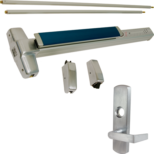 Von Duprin RX-9927L-626-48-RHR-06-ALK Alarmed Exit Device Kit with RX Switch 996L-06 Lever Trim, Satin Chrome