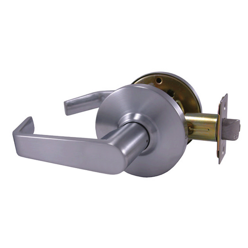 Design Hardware J-75-F-26D J Series Passage Cylindrical Lock, Flat Non-Handed Lever, Satin Chrome