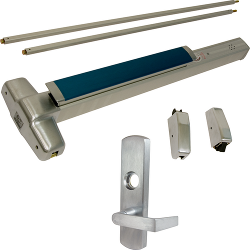 Von Duprin RX-9827L-626-36-RHR-06-ALK Alarmed Exit Device Kit with 996L-06 Lever Trim, RHR, Satin Chrome, Grade 1