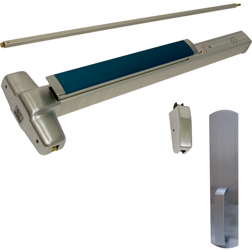 Von Duprin RX-9827DT-626-36-LBR-ALK Alarmed Exit Device Kit with RX Switch, SVR, 990 Dummy Pull, Satin Chrome