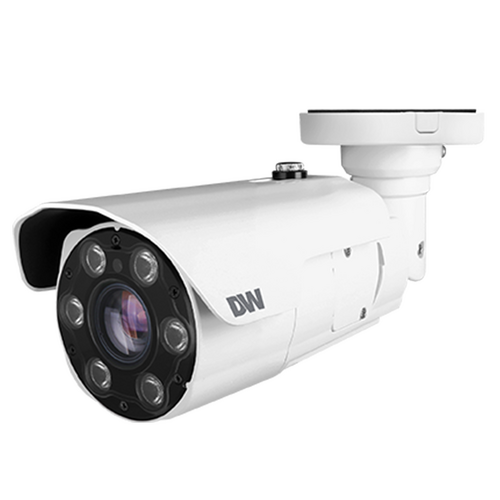 Digital Watchdog DWC-XSBA05LIP MEGApix AI 5MP ALPR Bullet Camera, 6-50mm AF-P, 130ft IR, IP67, PoE+