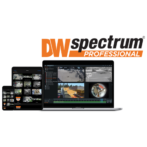 Digital Watchdog DW-SPECTRUMLSC004 DW Spectrum Pro License (4 Channel) - Perpetual IP/RTSP/HTTP Recording