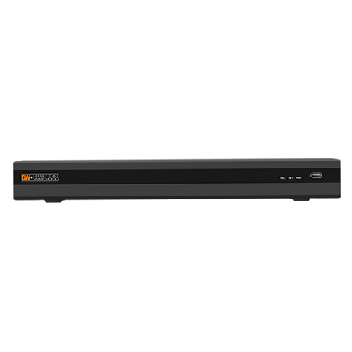 Digital Watchdog DW-VG492T4P 9-Channel 2TB Embedded Linux NVR, 4K, ONVIF, PoE, HDMI/VGA, Mobile Apps