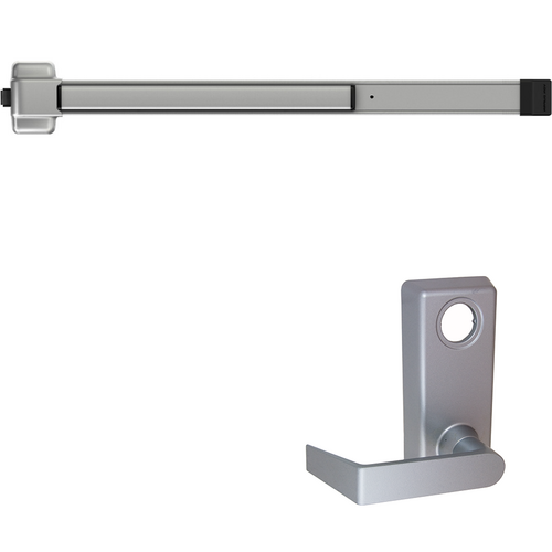 Von Duprin 22L-689-48 LHR KIT Rim Exit Device, 230L Lever Trim, LHR, 48in, Hex Dogging, Grade 1, Aluminum
