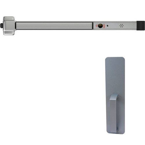 Von Duprin 22DT-230-689-36 ALK Alarmed Rim Exit Device Kit, 230DT Offset Pull Dummy Trim, Grade 1, Aluminum