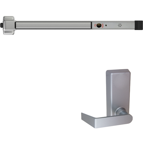 Von Duprin 22L-BE-689-48 LHR ALK Alarmed Rim Exit Device Kit, 230L-BE Passage Lever Trim, LHR, 48in, Grade 1