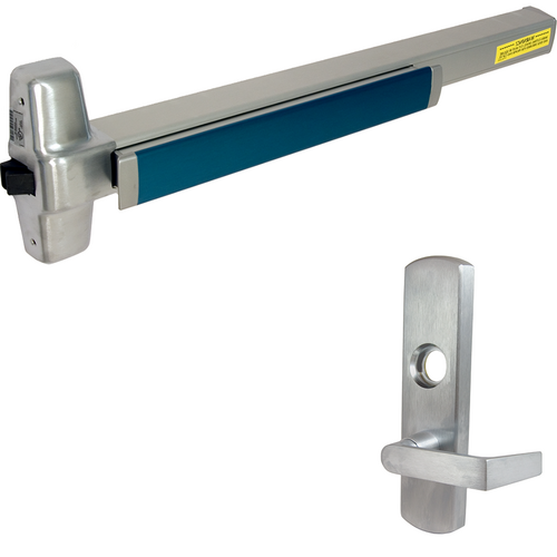 Von Duprin 98L-626-36-RHR 06 LS KIT - Rim Exit Device 996L-06 Lever Trim, RHR, 36in, Grade 1, Satin Chrome