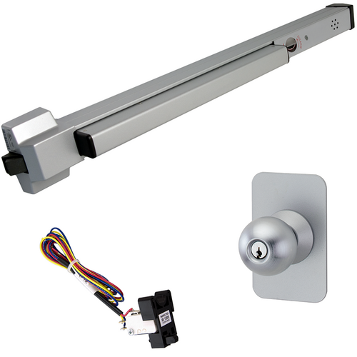 Von Duprin RX-22K-F-689-36 ALK KIT - RX Fire Rated Alarmed Rim Exit Device, 36in, Grade 1, Powder-Coated Aluminum