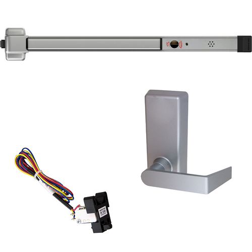 Von Duprin RX-22L-BE-689-48 RHR ALK KIT - RX Alarmed Rim Exit Device with 230L-BE Lever Trim, Grade 1, 48in