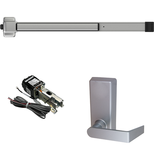 Von Duprin HD-QELA-22L-BE-689-48 RHR QEL Rim Exit Device with 230L-BE Lever Trim, RHR, 48in, Grade 1, Aluminum
