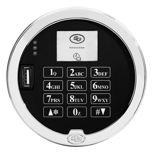 Sargent & Greenleaf 3029-302 Digital Time Lock, 100 Users, Square Bolt, 4 Schedules, Dual Control, Audit