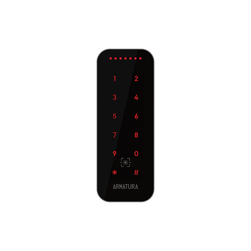 ZKTeco VG10CKQ-M QR Code Scanner Keypad Reader, Bluetooth, 13.56MHz, 125kHz, Mullion Mount