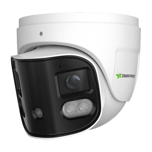 Vitek VTC-TNT2X4MSNAD 4MP H.265 30fps Knight Guard Active Deterrence Turret Camera w/LEDs, 180