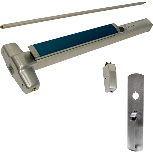 Von Duprin RX-9827TP-626-48-LBR-ALK Alarmed Exit Device Kit with RX Switch, SVR, 990TP Trim, Satin Chrome