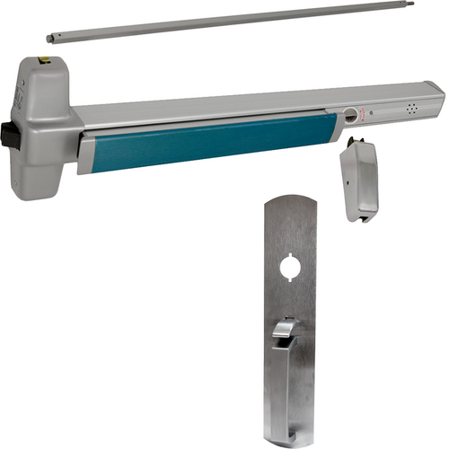 Von Duprin RX-9927TP-628-48-LBR-ALK Alarmed Exit Device Kit with RX Switch, SVR, 990TP Trim, Satin Aluminum