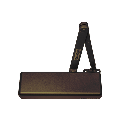 PDQ 7101BCEDA-695 7100 Series Heavy Duty Door Closer, Non-Delayed, Adjustable, Grade 1, Dark Bronze