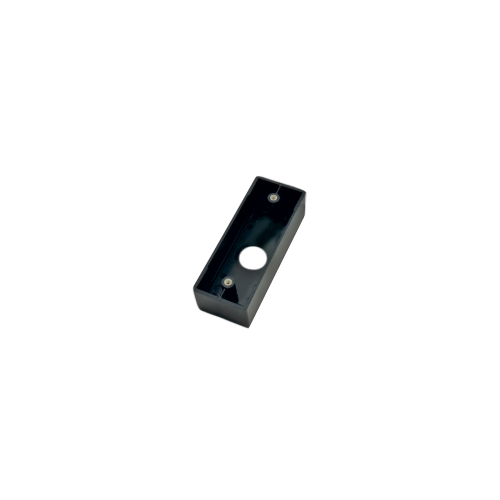 Wikk Industries M-NAR-SURF Narrow Surface Mounting Box for 2x4in, Black ABS