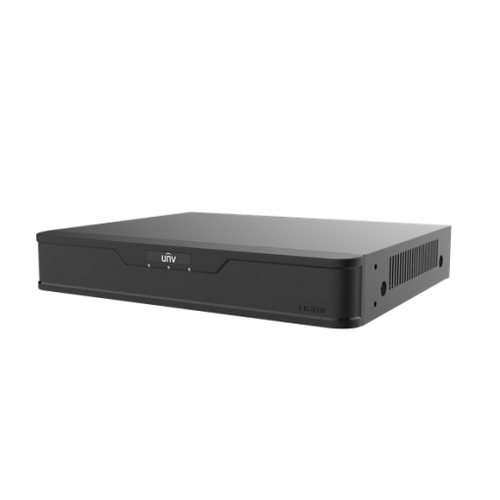 UniView NVR301-08B-P8-IQ 8-Channel 12MP IP NVR, 4K HDMI/VGA, PoE, 1 HDD up to 10TB, No HDD Included