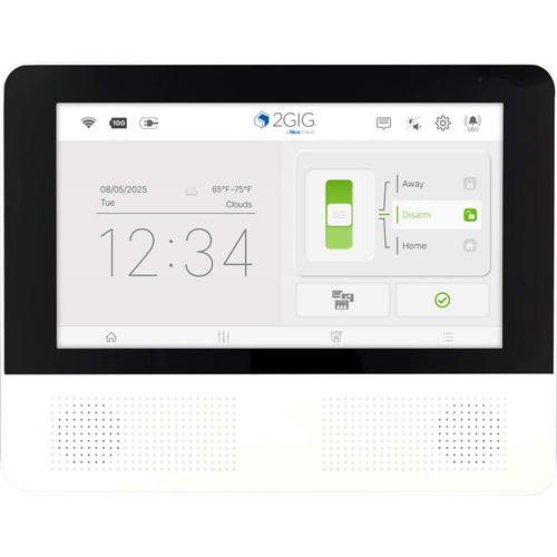 2GIG GCTOUCH-NA-VA GC Touch 7in Control Panel for 2GIG 345MHz, Bluetooth Disarm, North America