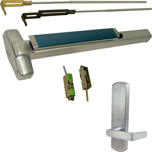 Von Duprin CD-9847L-DT-626-36-RHR 06 CVR Concealed Vertical Rod Exit Device, 996L-DT-06, Satin Chrome, Grade 1