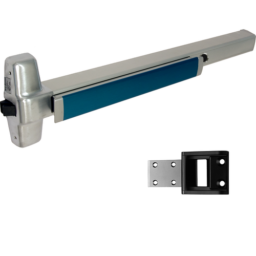 Von Duprin CD-98EO-626-36 1409 Cylinder Dogging Rim Exit Device, 36in, 1409 Strike, Grade 1, Satin Chrome