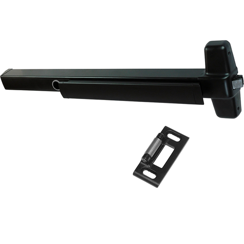 Von Duprin CD-98EO-711-36 264 Cylinder Dogging Rim Exit Device, 36in, Grade 1, Flat Black