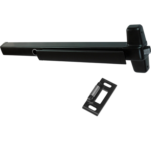 Von Duprin CD-98EO-711-48 264 Cylinder Dogging Rim Exit Device, 48in, Grade 1, Flat Black