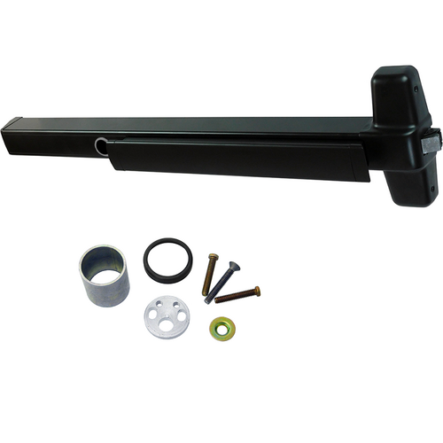 Von Duprin CD-98NL-OP-711-36 SVR Surface Vertical Rod Exit Device with Nightlatch Cylinder Trim, Flat Black