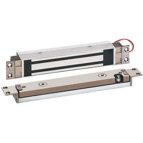 Security Door Controls 1565-HTR-D-B 2700lbs Hi/Shear Electromagnetic Lock, Integrated Electronics, Grade 1, UL Listed