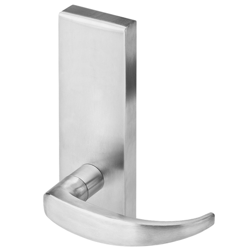 Security Door Controls GK02-U Dummy Galaxy (Curved) Lever Escutcheon