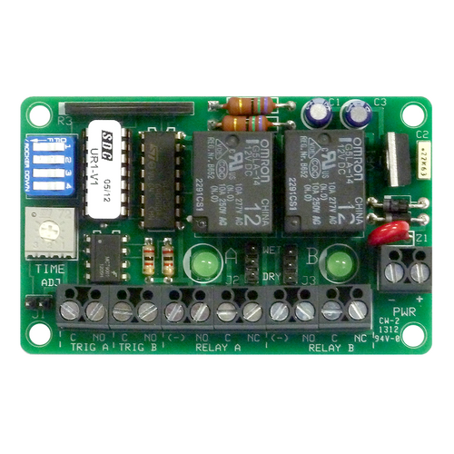 Security Door Controls UR-1 Door Controller, Universal Microprocessor, Two-Relays