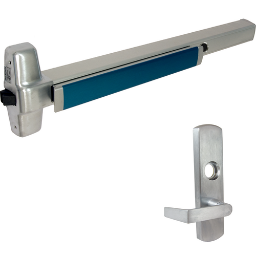 Von Duprin CD-XP98L-626-36-LHR 06 Cylinder Dogging Rim Exit Device, 996L-06 Lever Trim, 36in, Satin Chrome