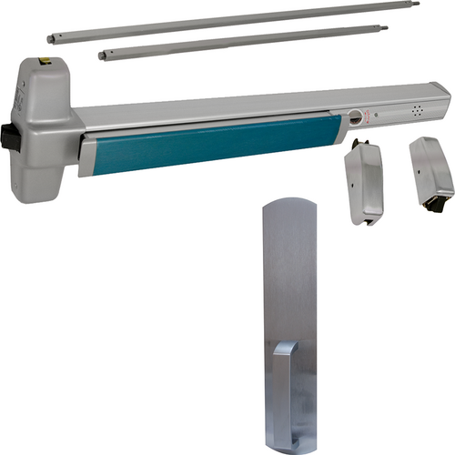 Von Duprin RX-9927DT-628-48-ALK Alarmed Exit Device Kit with RX Switch 990DT Dummy Pull, Satin Aluminum