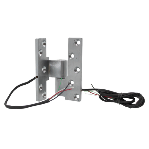 Command EM19-PIVOT-ETP4WH 626 RH 3/4in Offset Electric Pivot, 4-Wire Power Transfer, Right Hand, Satin Chrome
