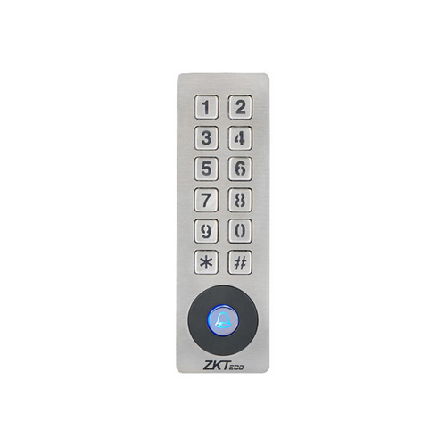 ZKTeco SMK-V Metallic RFID Reader Controller, Vertical Mount, 12V Relay