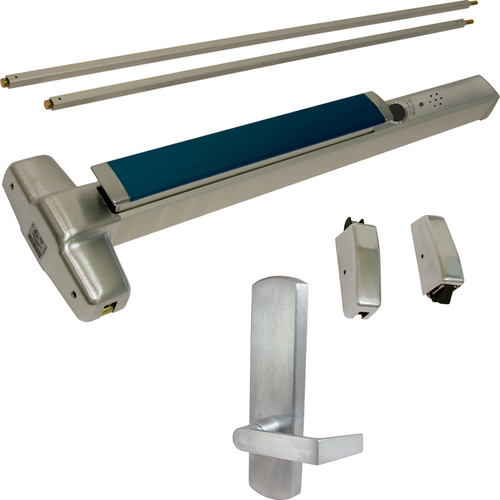 Von Duprin RX-9827L-BE-F-626-36-RHR-06-ALK Alarmed Exit Device Kit with 996L-BE-06 Trim, Fire-Rated, Satin Chrome