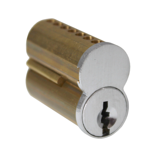 GMS IC7-TD-26D Best 7-Pin Uncombinated Core (SFIC), TD Keyway, 626/US26D Satin Chrome