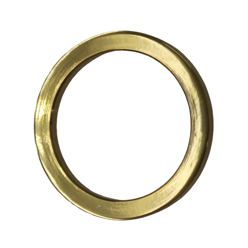 GMS COL36-012-3 Schlage Cylinder Blocking Ring 1/8in, 605/US3 Bright Brass