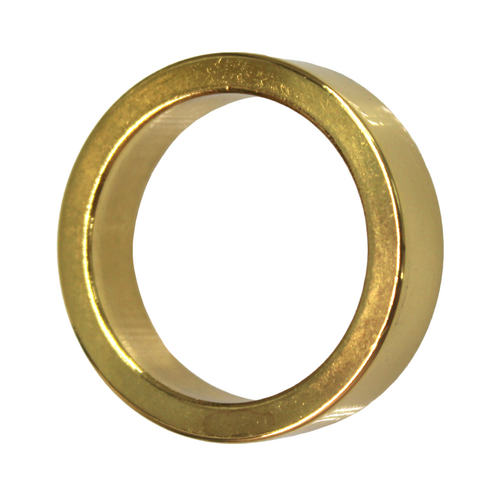 GMS COL36-037-3 Schlage Cylinder Blocking Ring 3/8in, 605/US3 Bright Brass